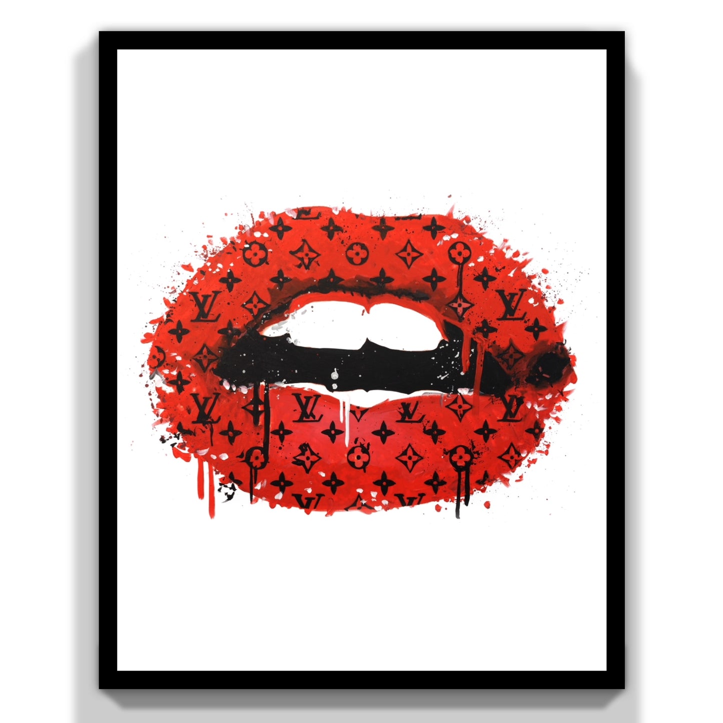 LV Lips Red