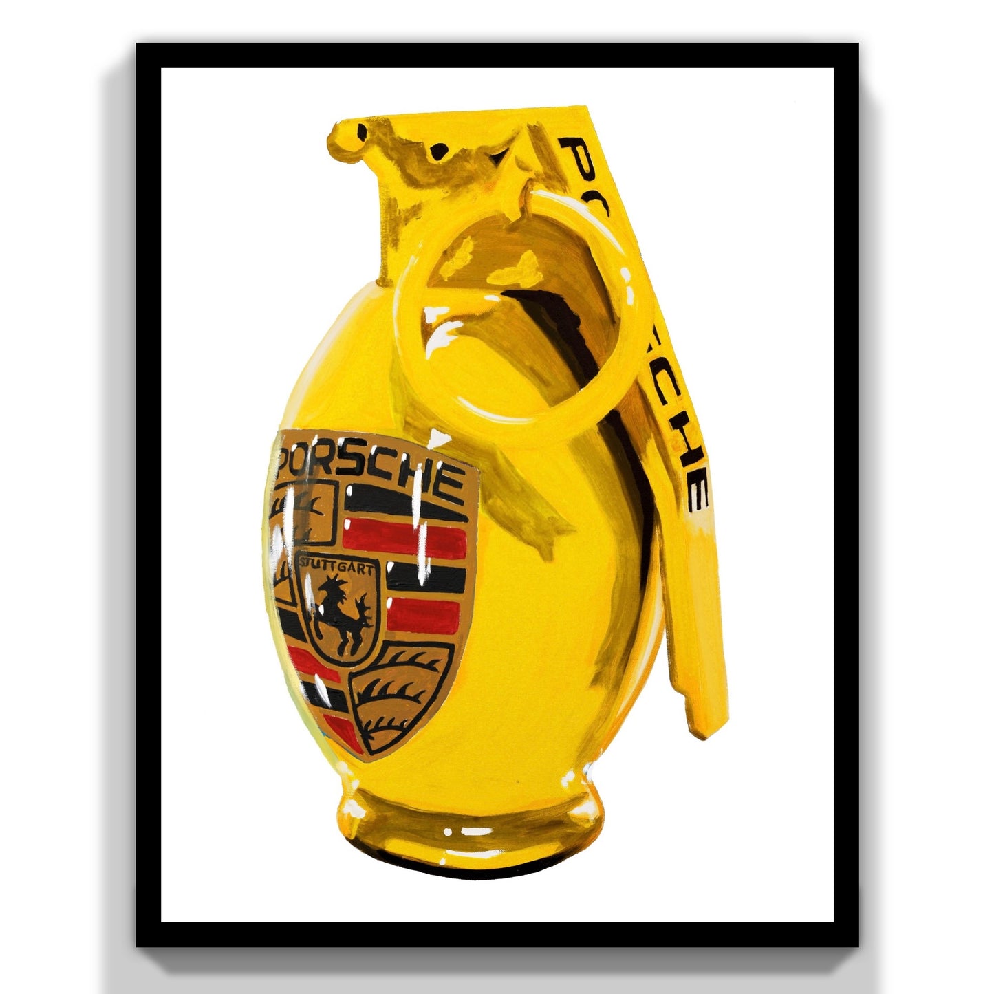 Porsche Grenade Yellow