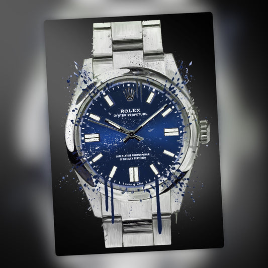 Oyster Perpetual Blue