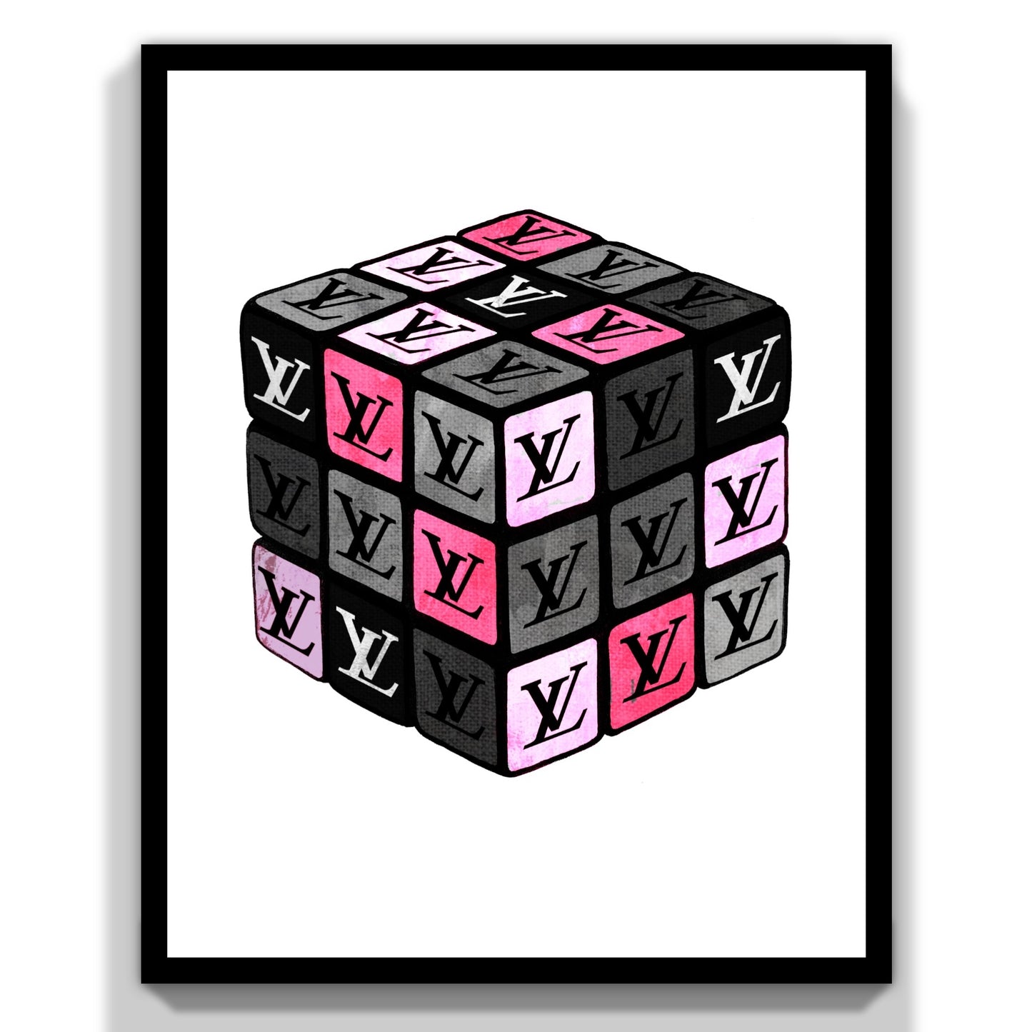 LV Pink Rubiks