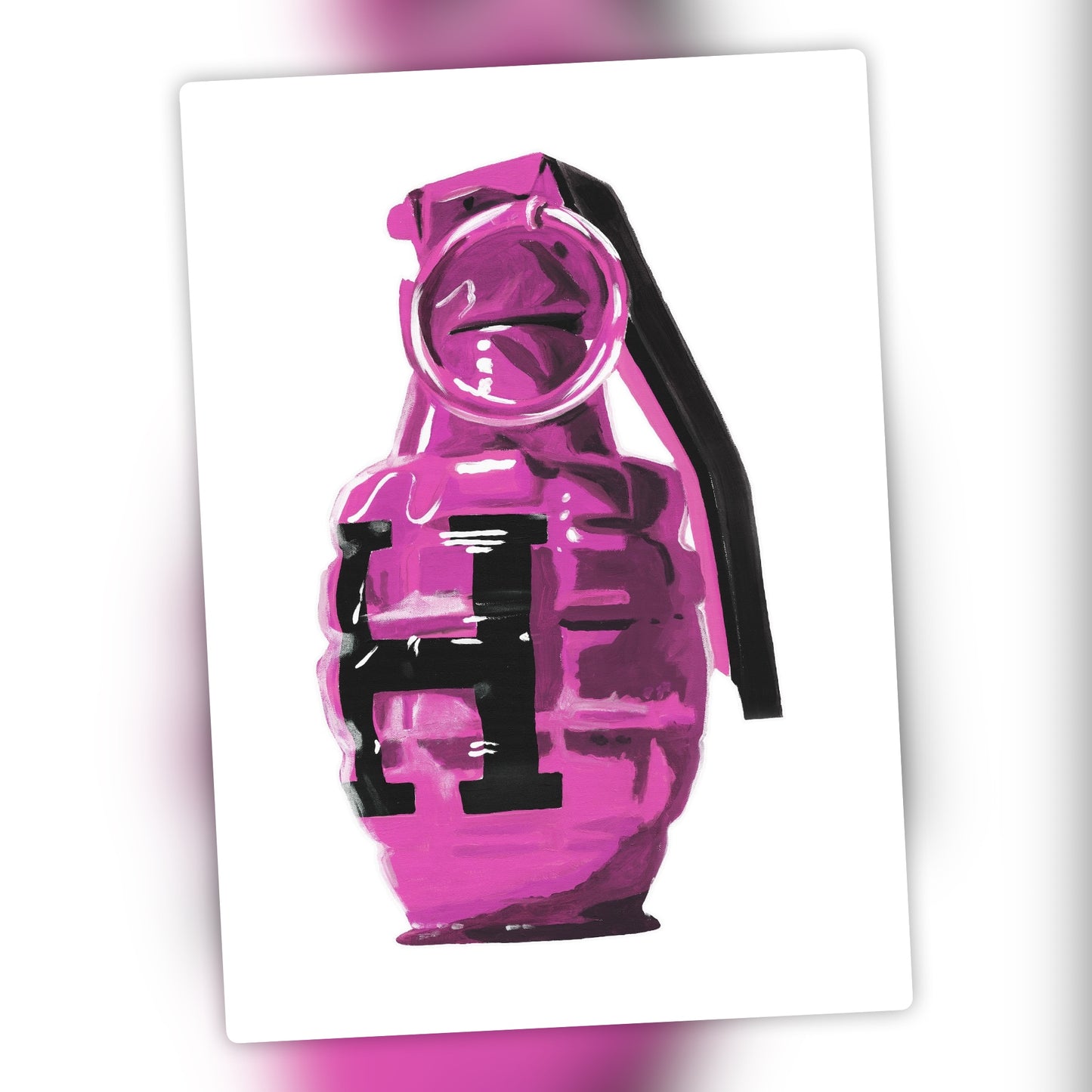 Hermes Grenade Pink