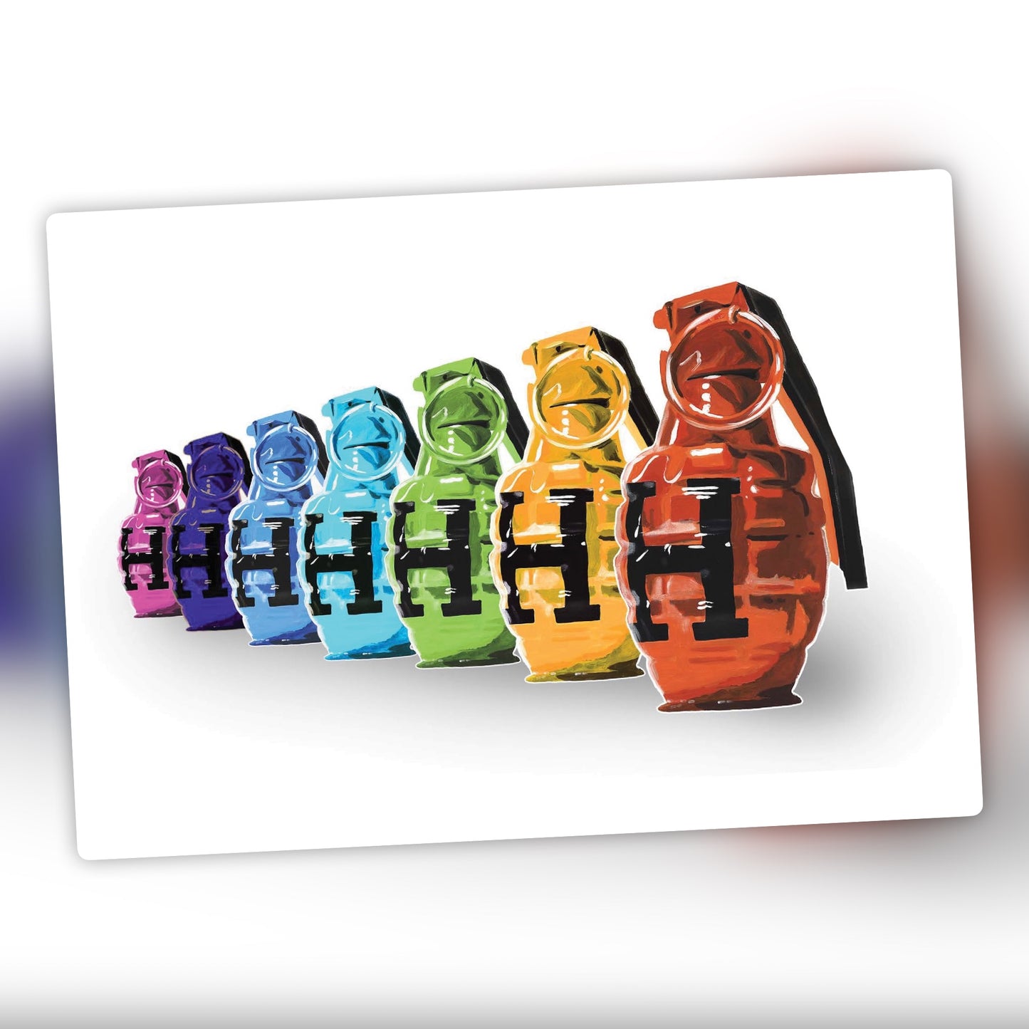 Hermes Rainbow Grenades