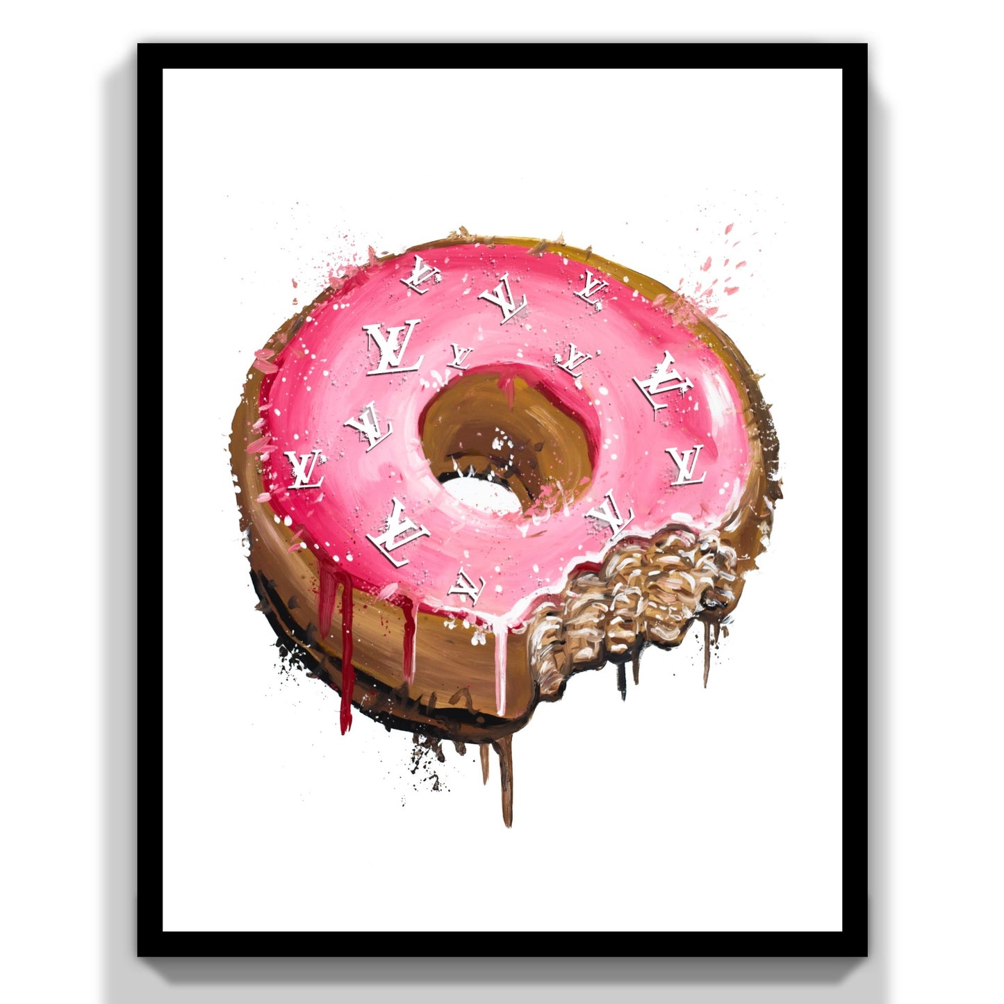 LV Donut Pink