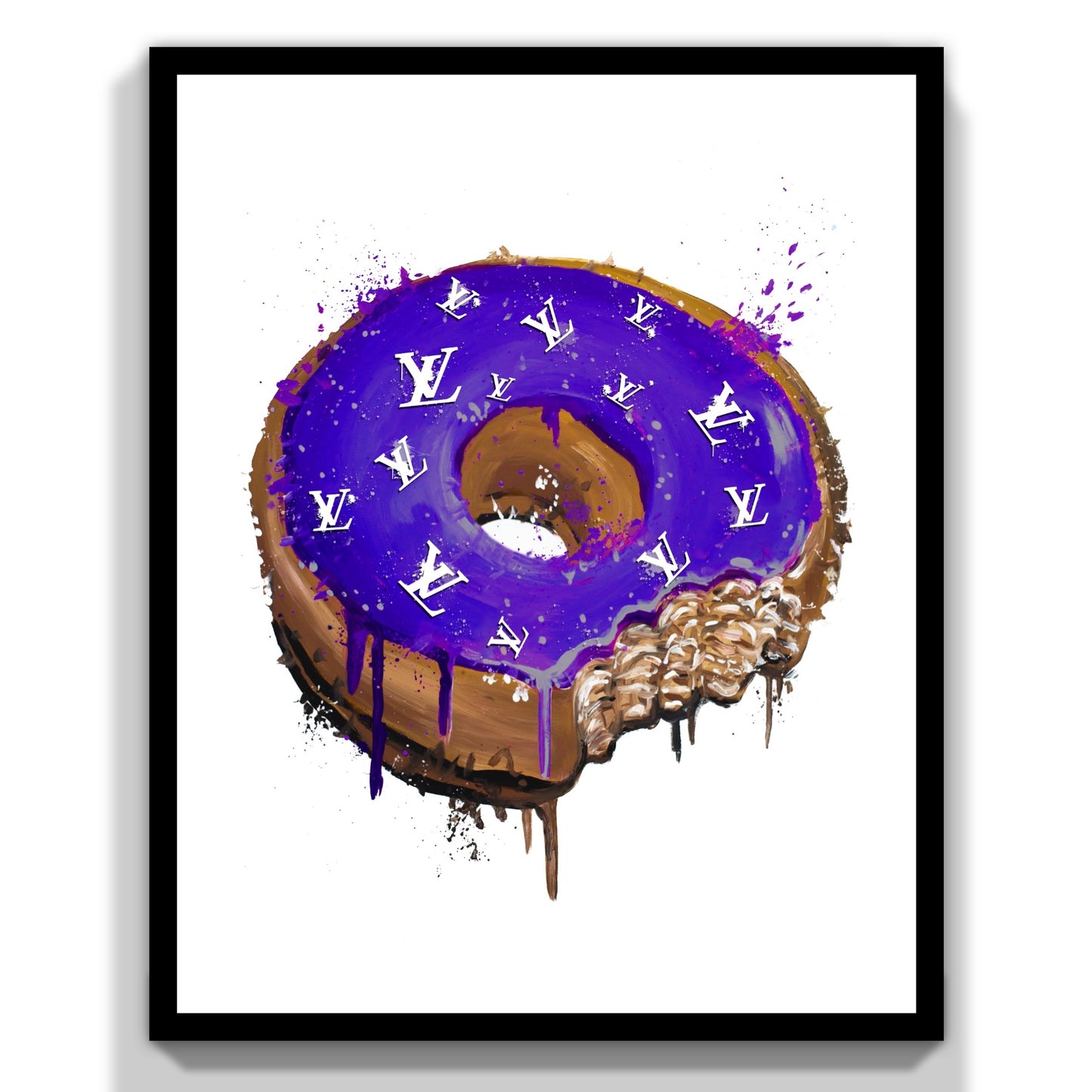 LV Donut Purple