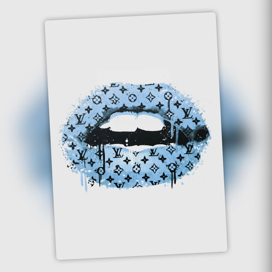 LV Lips Ice Blue