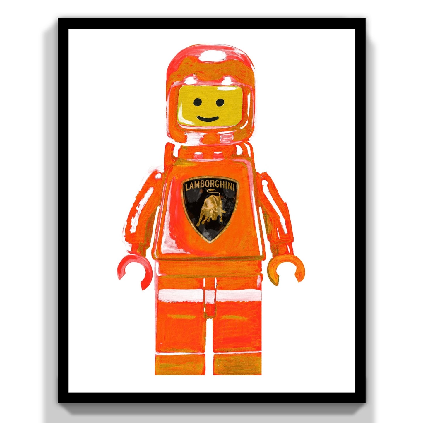 Lambo Lego Orange