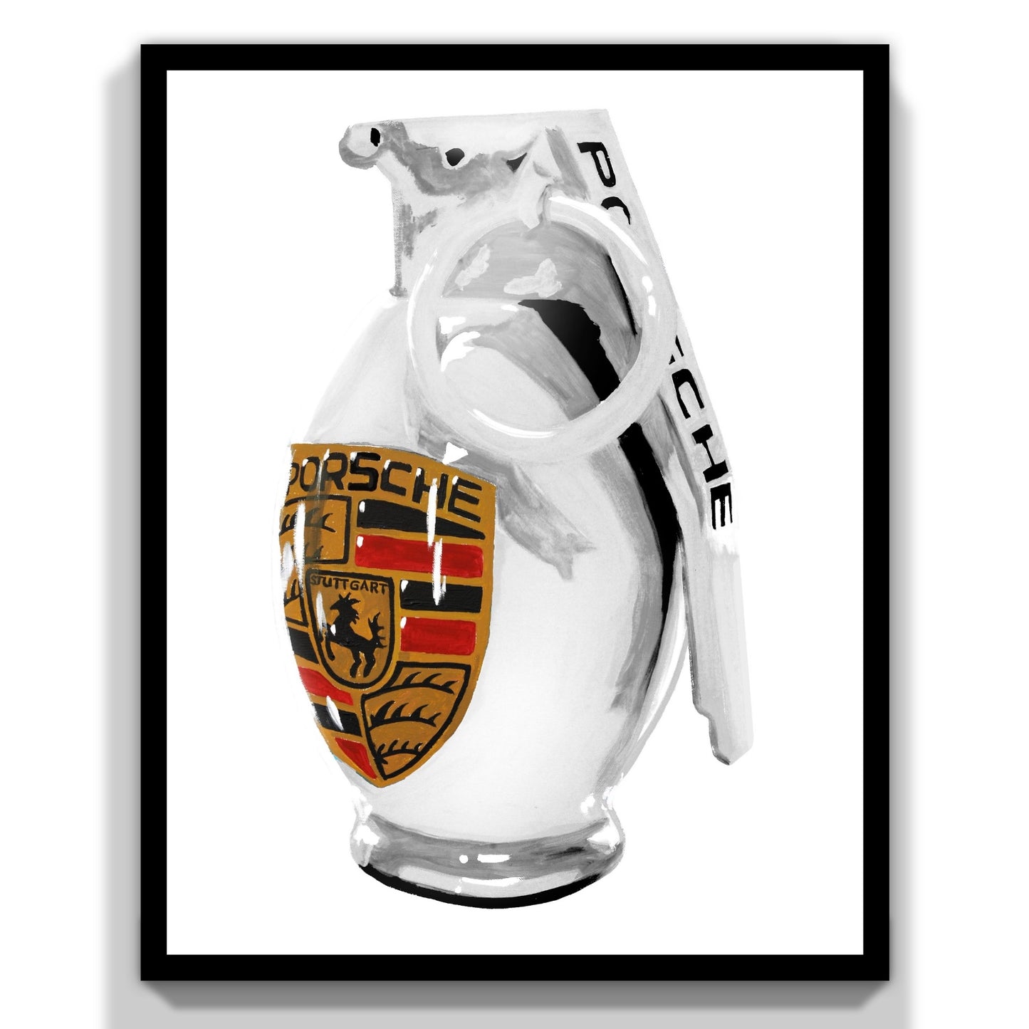 Porsche Grenade White