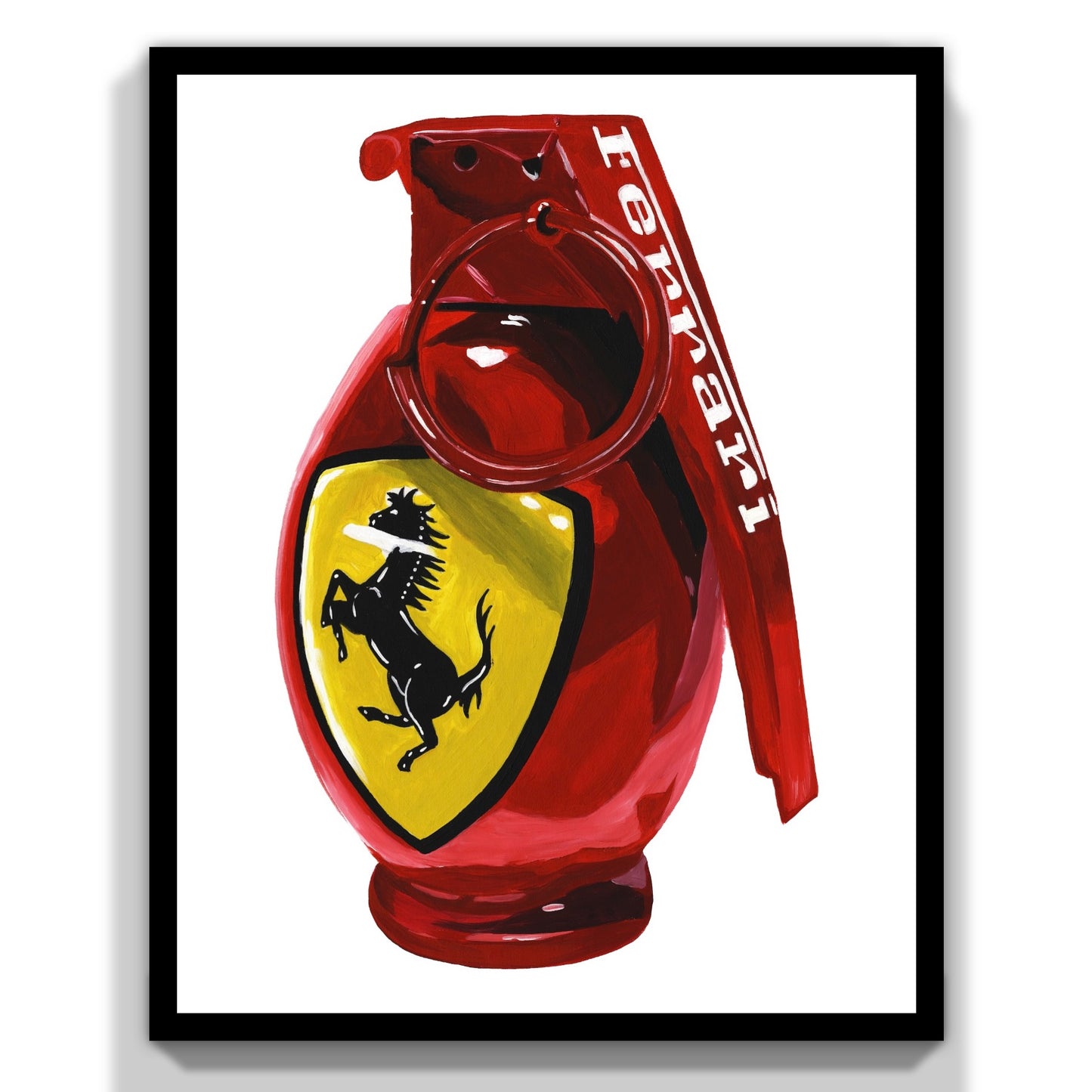 Red Ferrari Grenade