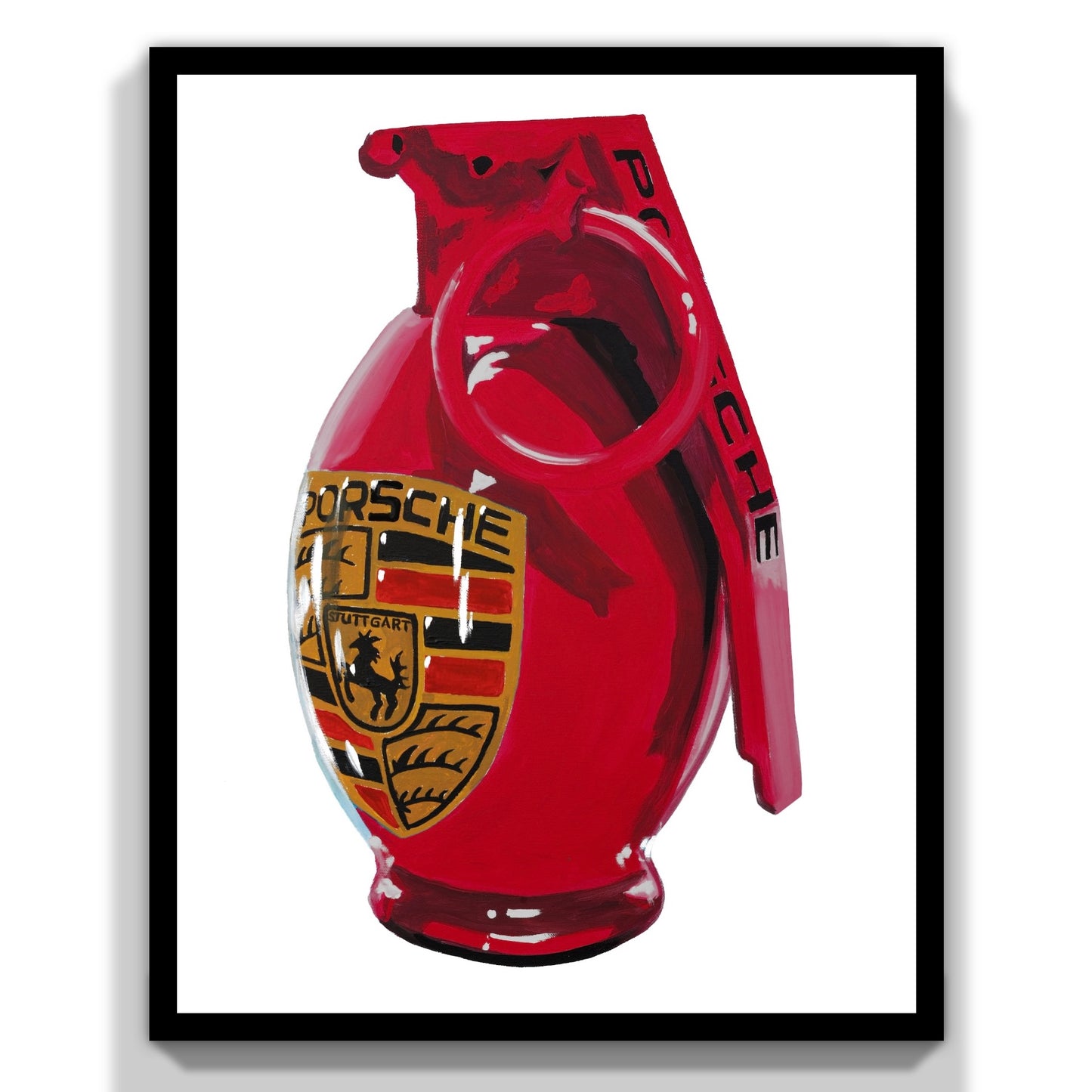 Porsche Grenade Red