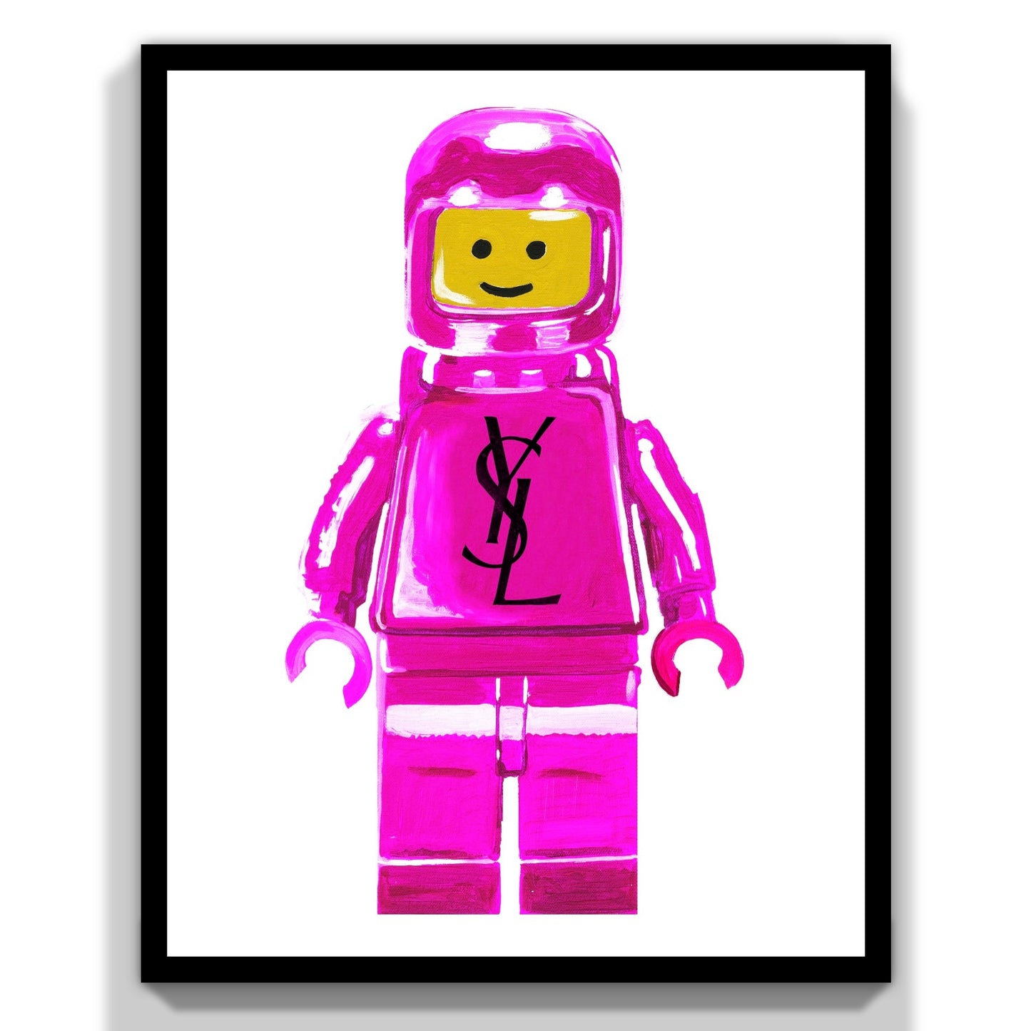 YSL Lego Hot Pink