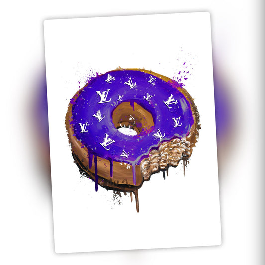 LV Donut Purple