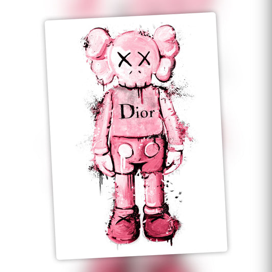 KAWS Dior Blush