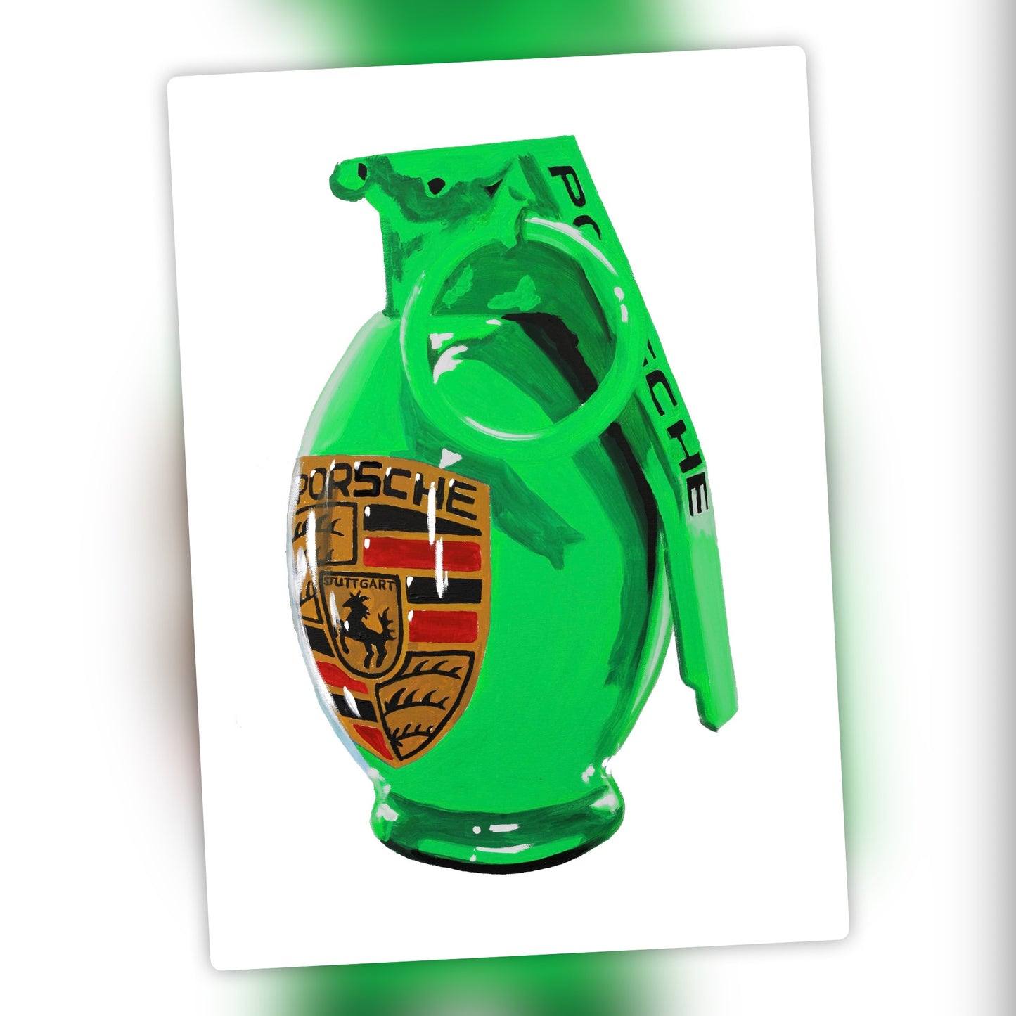 Porsche Grenade Lizard Green