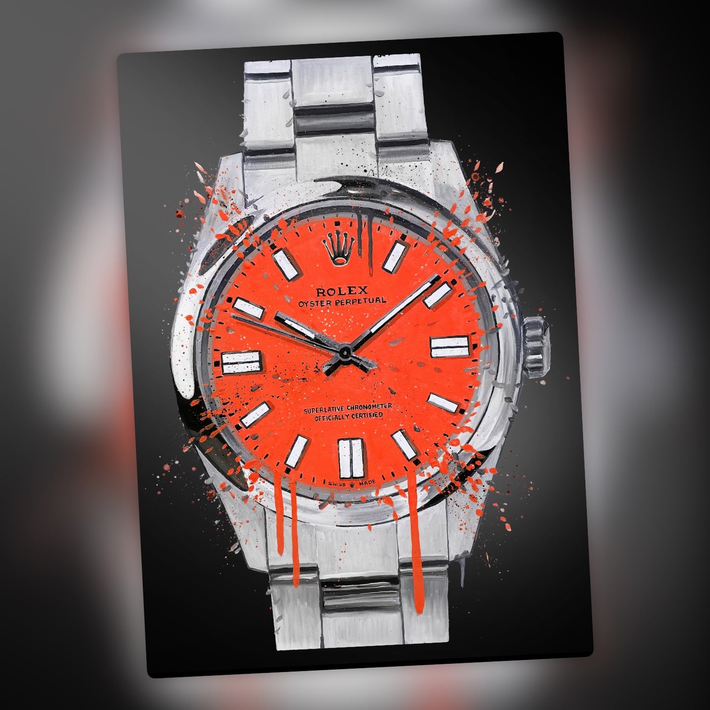 Oyster Perpetual Red