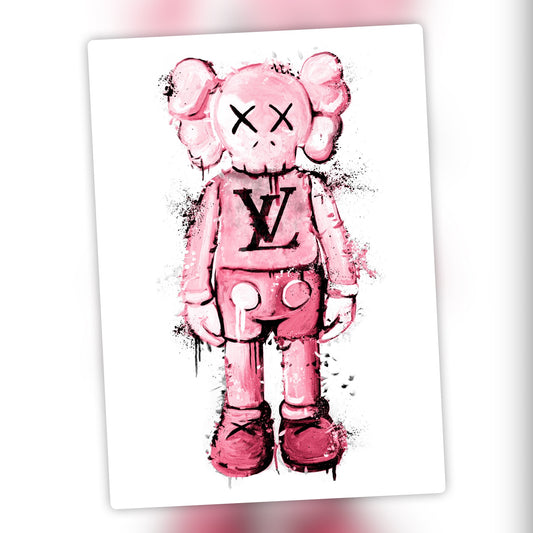 KAWS LV Blush