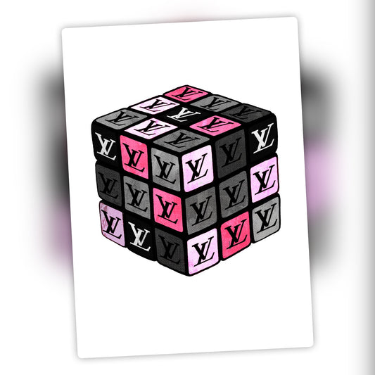 LV Pink Rubiks