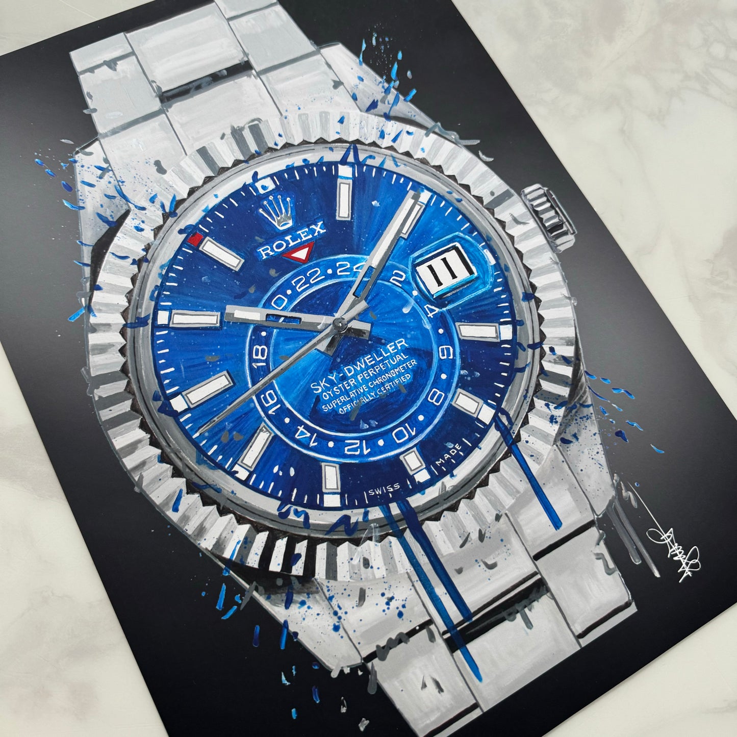 Skydweller Blue Oyster